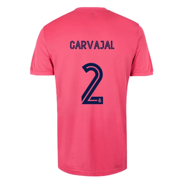 Maglia Real Madrid 2ª NO.2 Carvajal 2020-2021 Rosa